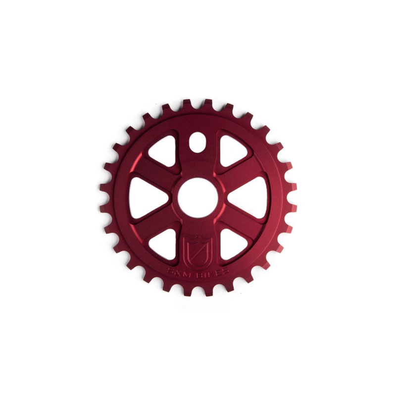 S&M X MAN SPROCKET BLOOD RED 28T