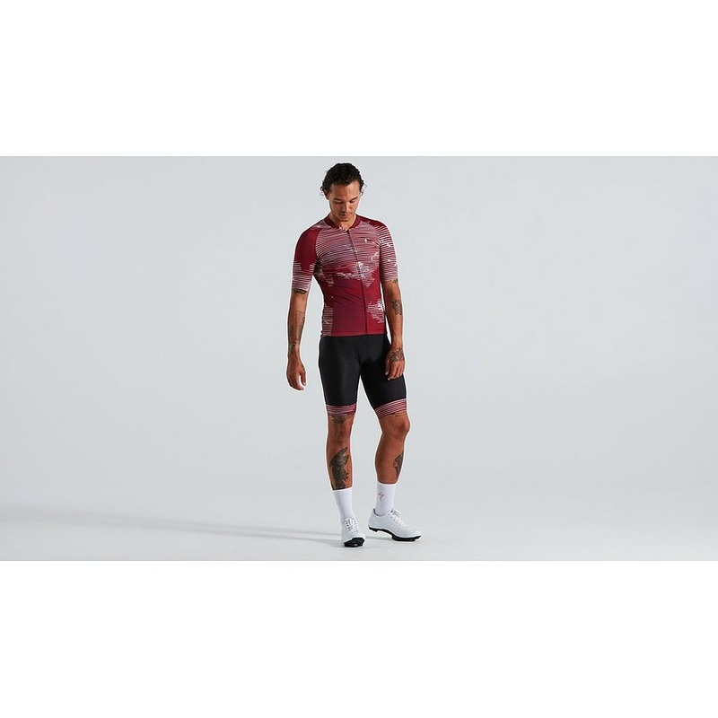 Specialized sl blur jersey ss men maroon xs