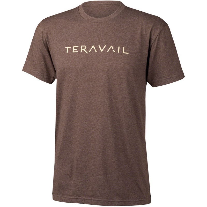 Teravail Logo Short Sleeve T-Shirt – Unisex, Espresso, Medium