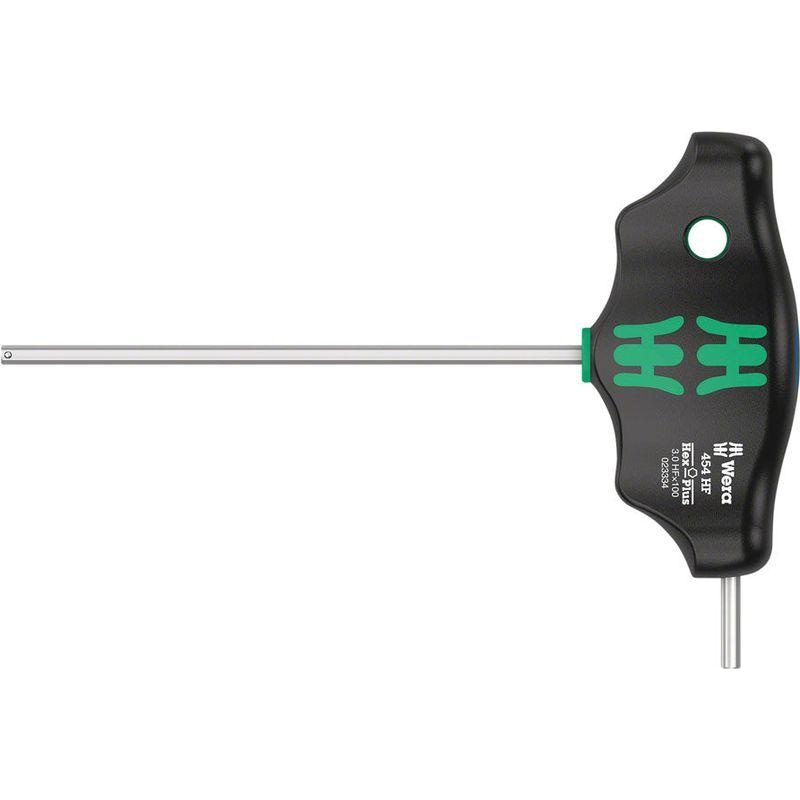 Wera 454 HF T-handle hexagon screwdriver Hex-Plus with holding function 3 x 100 mm