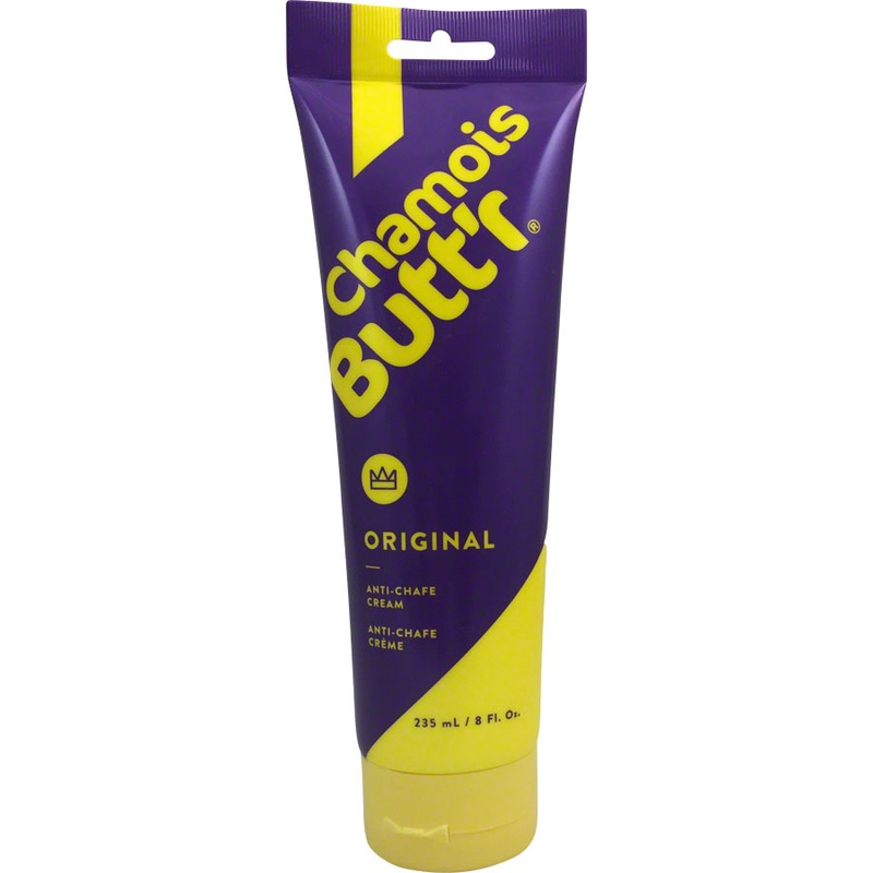 Chamois Butt’r Original 8oz Tube Each Prevents Chafing Washes Off Easily