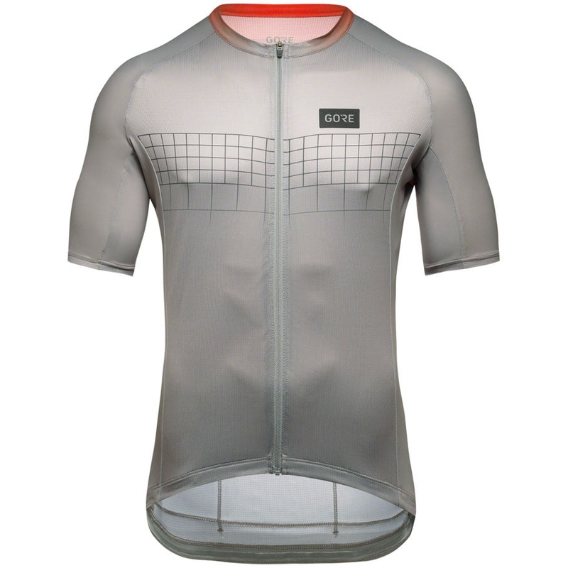 Gorewear Grid Fade Jersey 2.0 – Gray/Fire Womens Large