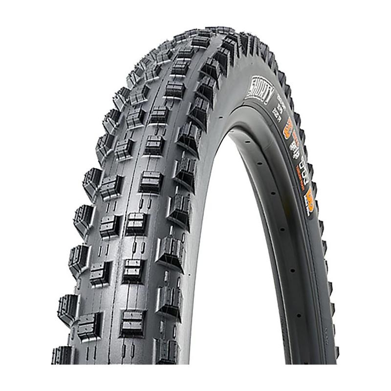 Maxxis Shorty Tire – 27.5 x 2.4 Tubeless Folding Black 3C Grip DoubleDown Wide Trail