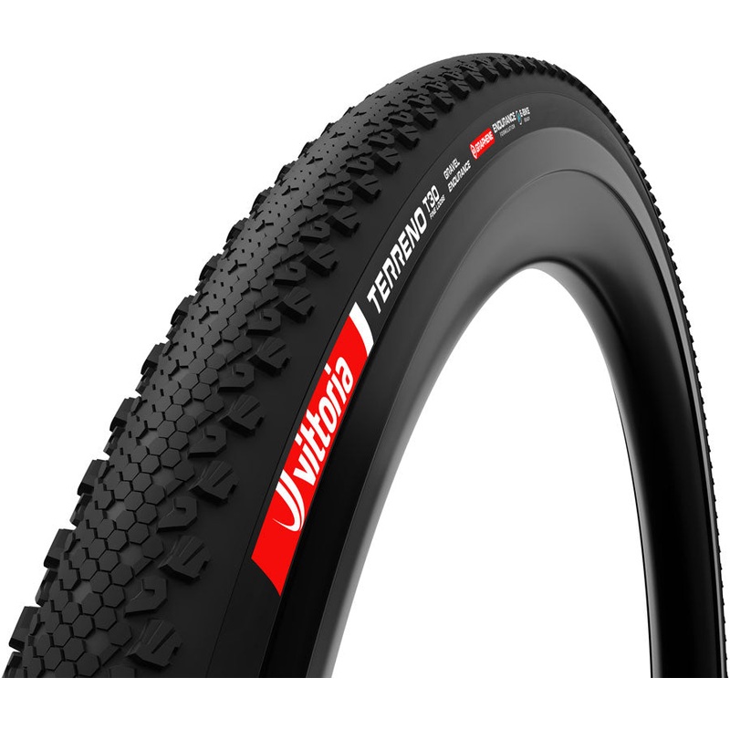 Vittoria Terreno T30 Fine Loose Tire – 700 x 50 Tubeless Folding BLK Gravel Endurance Graphene G2.0