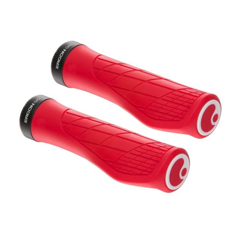 Ergon GA3 Lock-On Grips – Risky Red