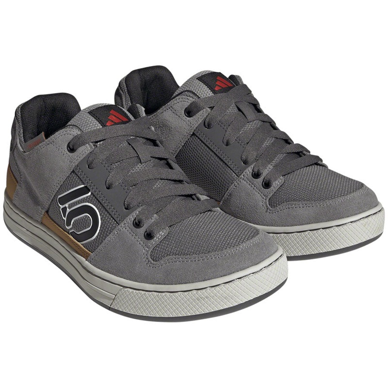 Five Ten Freerider Flat Shoes – Mens Gray Five/Gray One/Bronze Strata 10