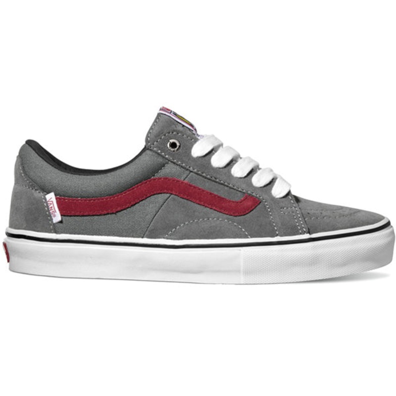 Vans AV Native American Low Shoes-Charcoal/Burgundy