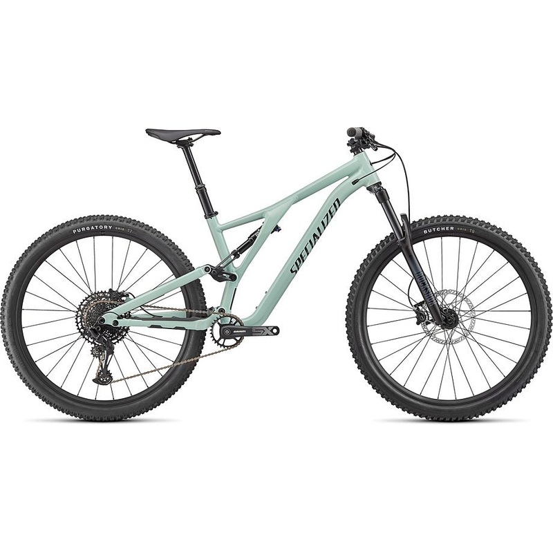 2024 Specialized Stumpjumper alloy bike gloss ca white sage / black s6