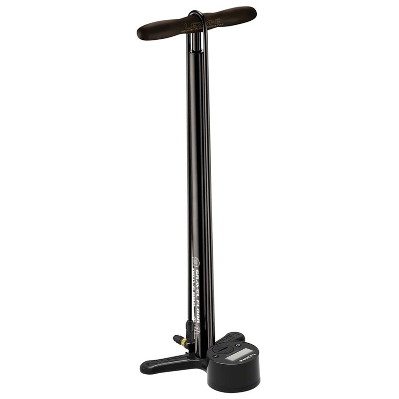 Lezyne Gravel Digital Drive Pro Floor Pump, Black
