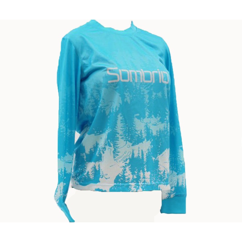 Sombrio Cascadia Long Sleeve MTB Jersey – Womens – Blue