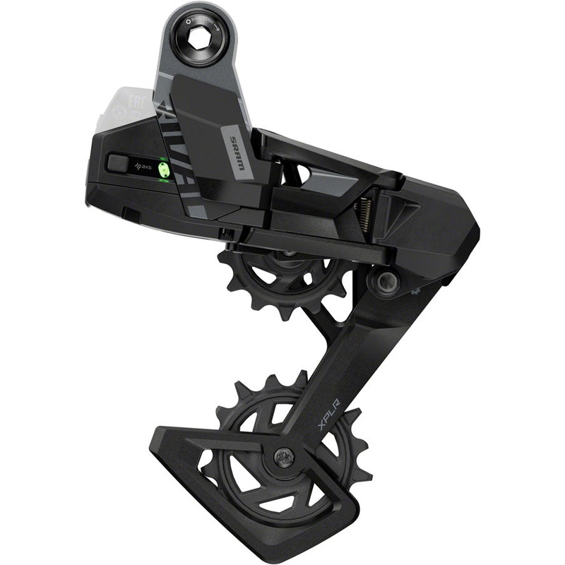 SRAM Rival XPLR AXS Rear Derailleur – For Rival XPLR 1x, 13-Speed, 46t Max, UDH Hangerless, (Battery Not Included),