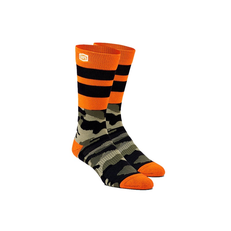 100% Athletic Socks-Troop-Camo