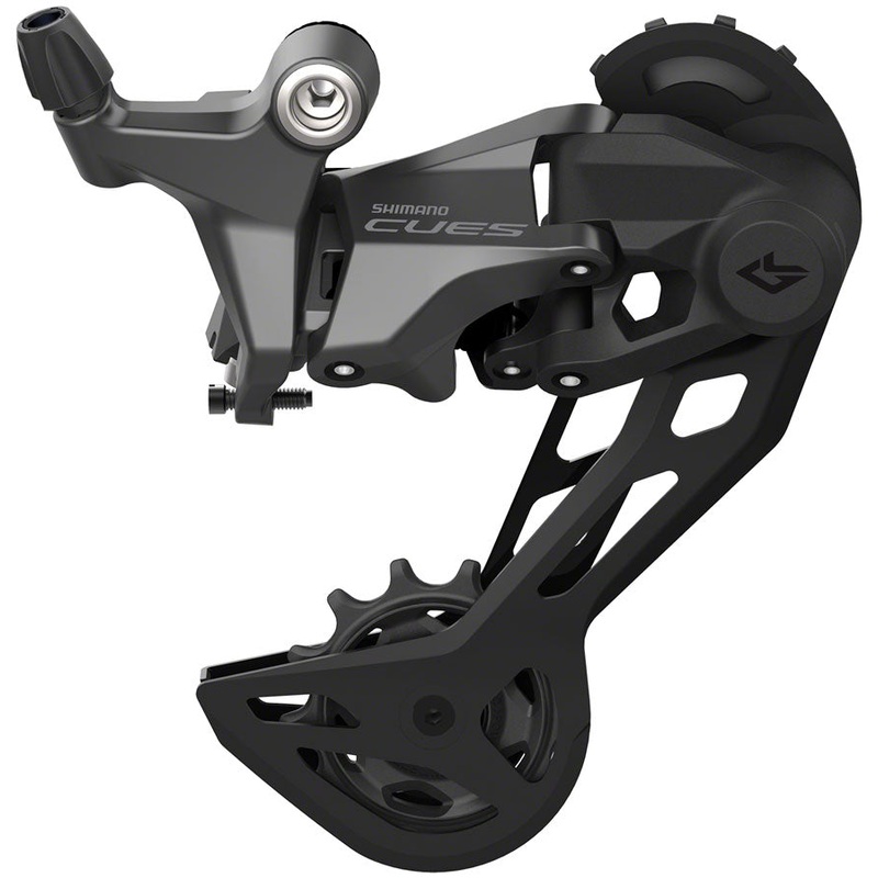 CUES RD-U6020-SGS Rear Derailleur – 10-Speed Shadow Design Direct Attach Long Cage BLK