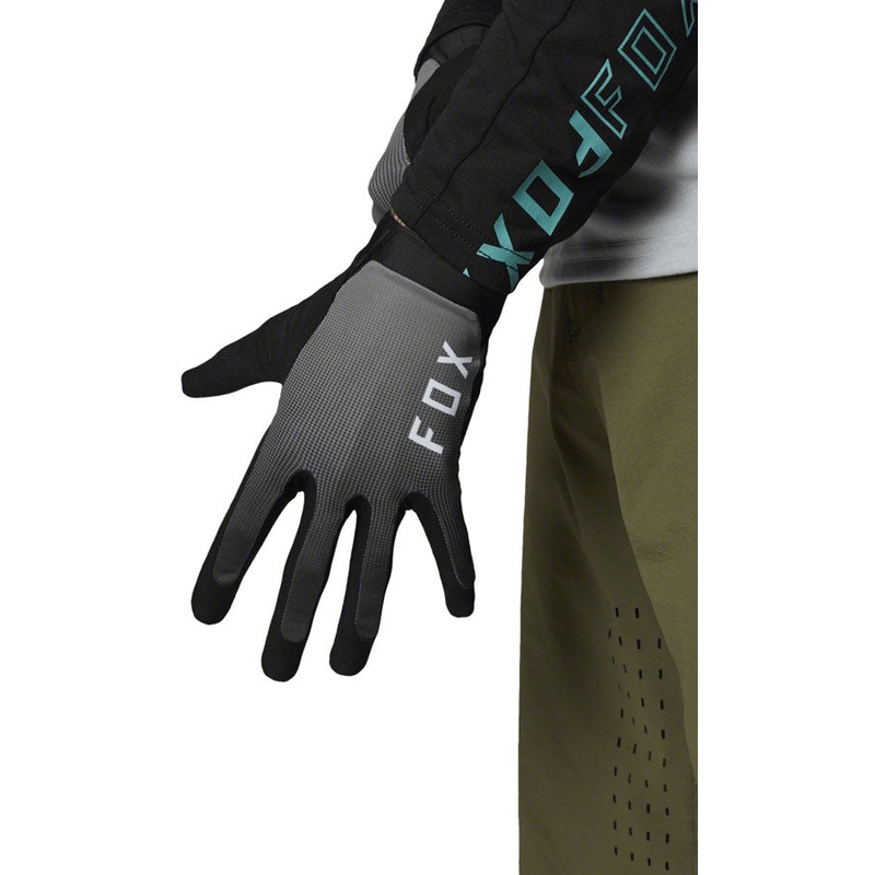 Fox Racing Flexair Ascent Glove – Black Full Finger Large