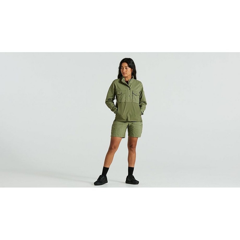 Specialized s/f rven anorak wmn jacket green s