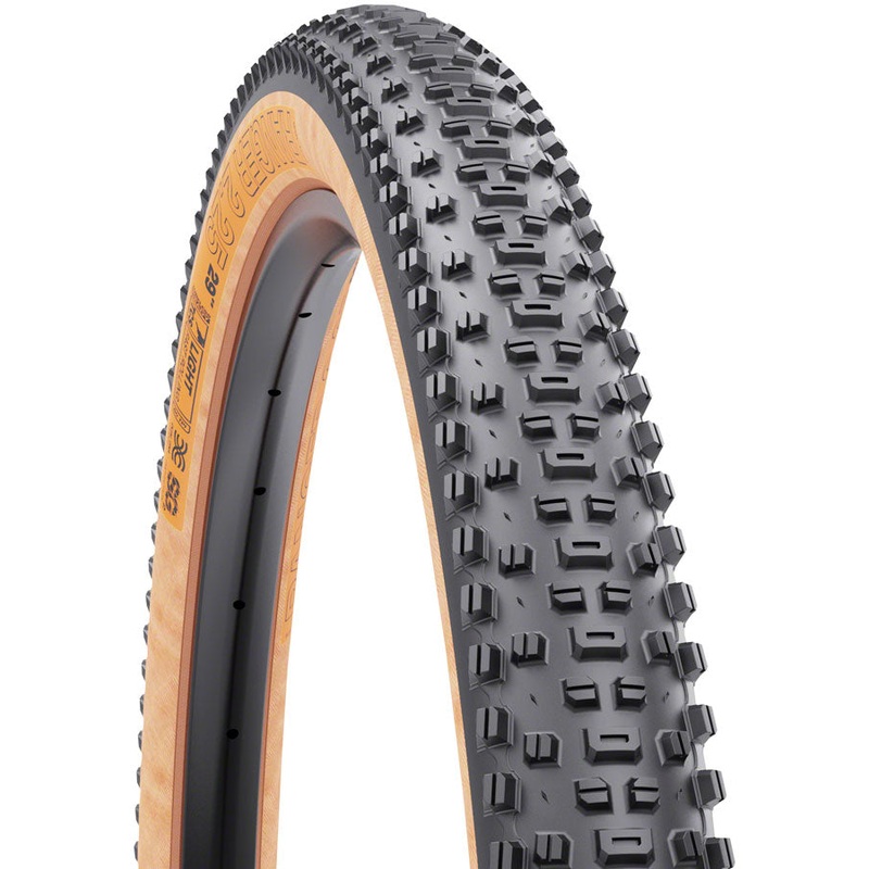 WTB Ranger Tire – 29 x 2.4, TCS Tubeless, Folding, Black/Tan, Light/Fast Rolling, Dual DNA, SG2