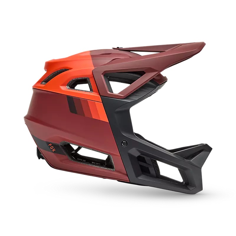 Fox Racing Proframe RS Full Face Helmet – Sol – Rust