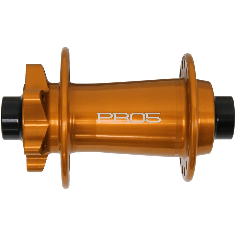 Hope Pro 5 Front Hub – 15 x 110mm – 6-Bolt – Orange