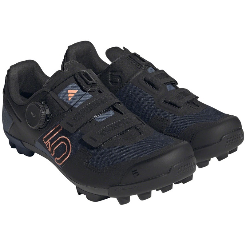 Five Ten Kestrel BOA Mountain Clipless Shoes – Womens Legend Ink/Core BLK/Coral Fusion 9.5
