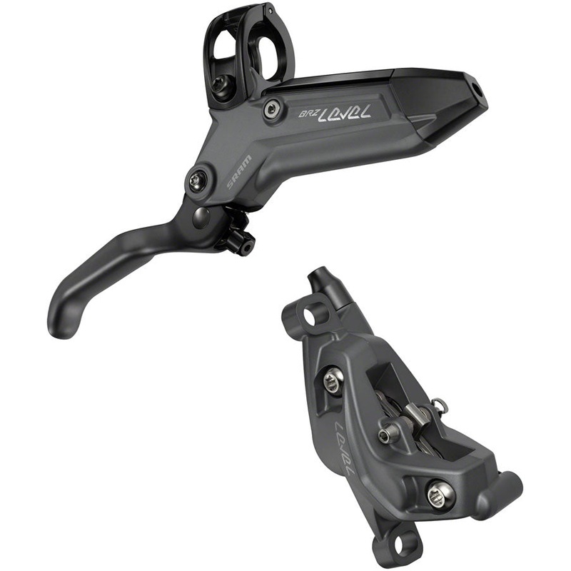 SRAM Level Bronze Stealth Disc Brake Lever – Rear Post Mount 4-Piston Aluminum Lever SS Hardware Dark Polar C1
