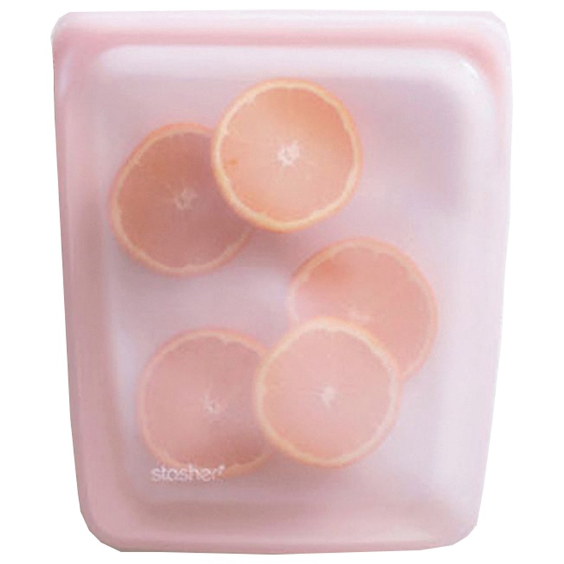 Stasher Half Gallon Bag Pink