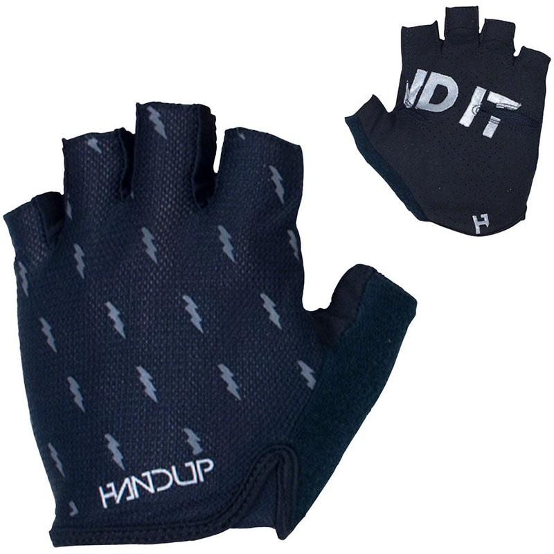 Handup Shorties Glove – Blackout Bolts Short Finger Large