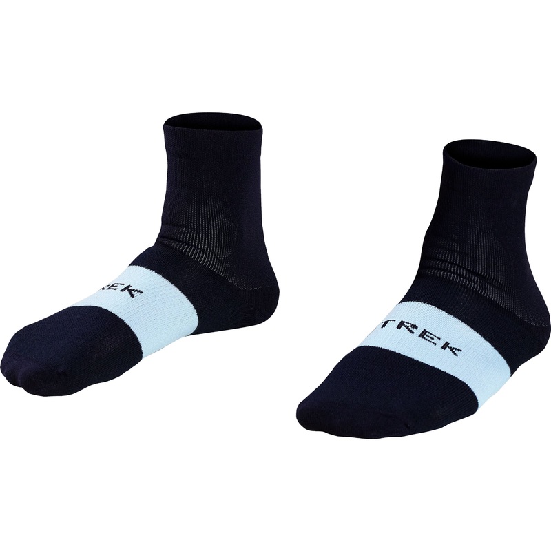 Sock Trek Race Quarter Large (42-44) Deep Dark Blue