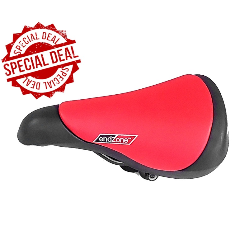 Velo 311 BMX Railed Seat 8mm rails Hemorrhoid style – Red