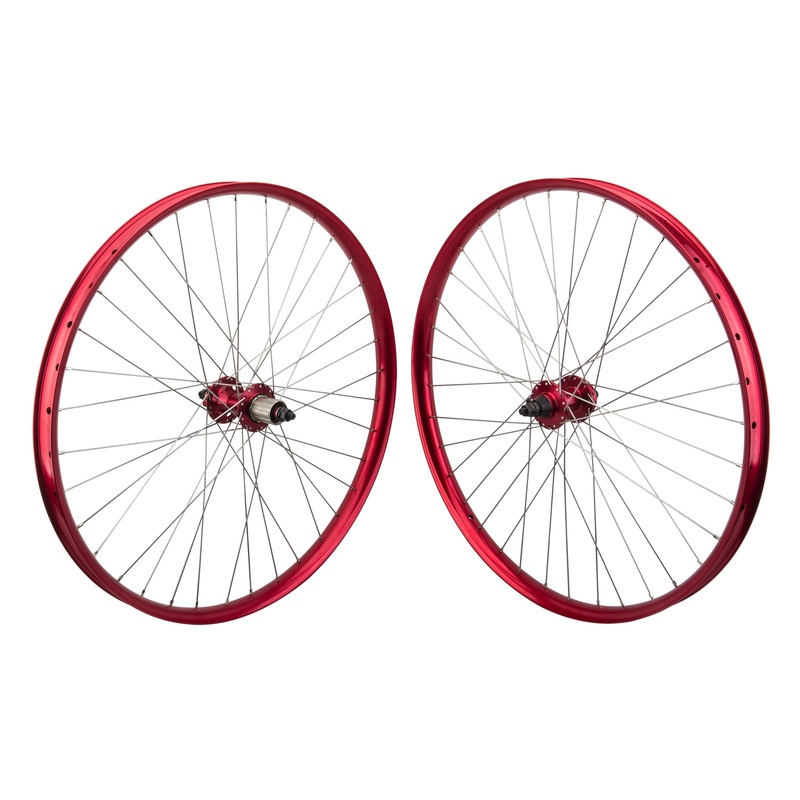 27.5″ SE Racing OM Duro Wheelset – 36H – Red