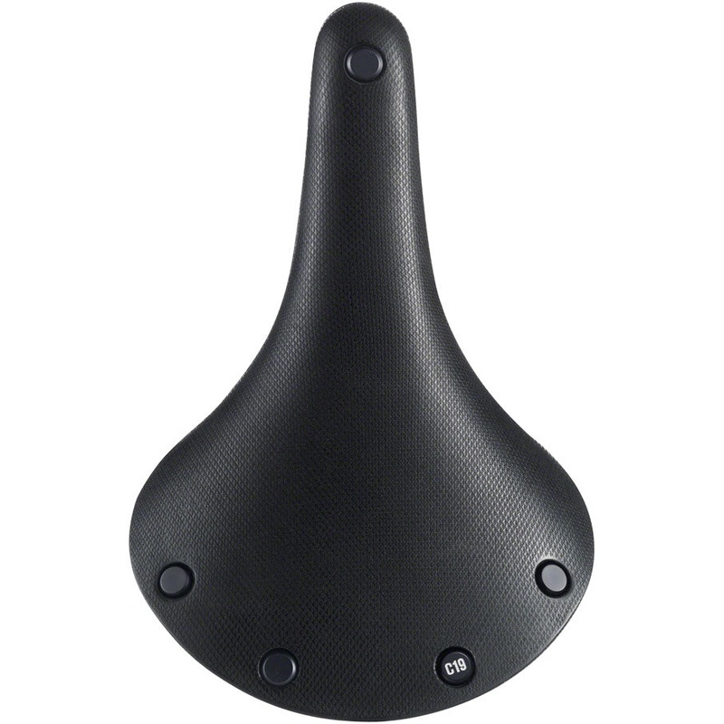 Brooks C19 All Weather Saddle – Steel, Black, Men’s