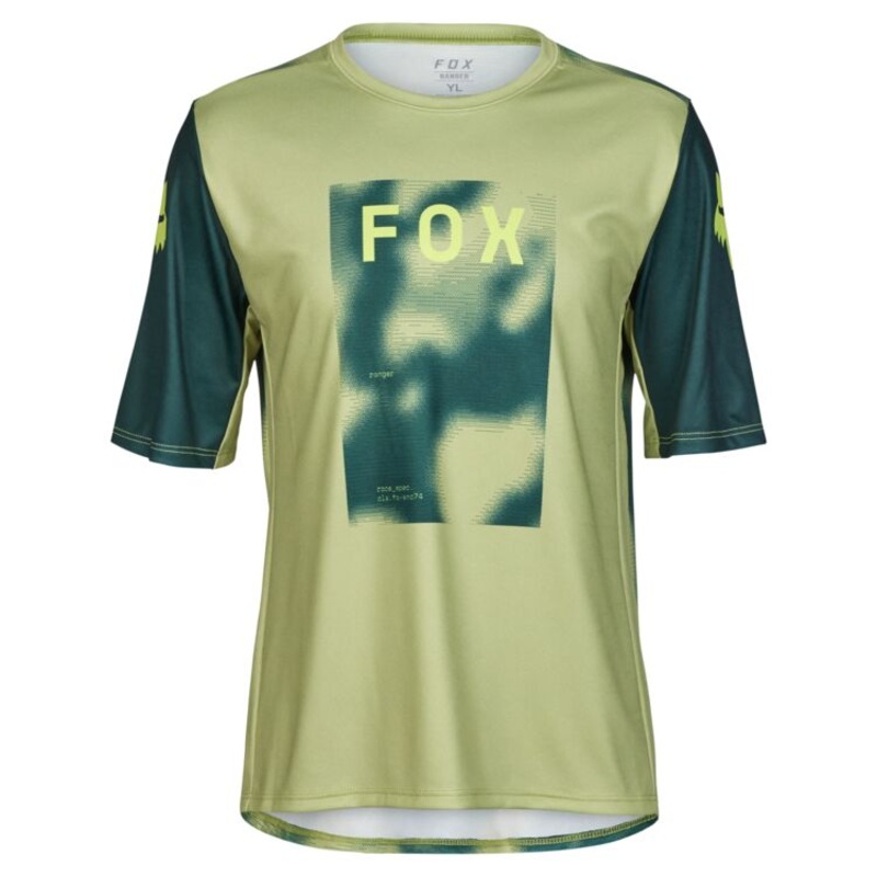 Fox Racing Ranger Short Sleeve MTB Jersey – Taunt – Youth – Pale Green