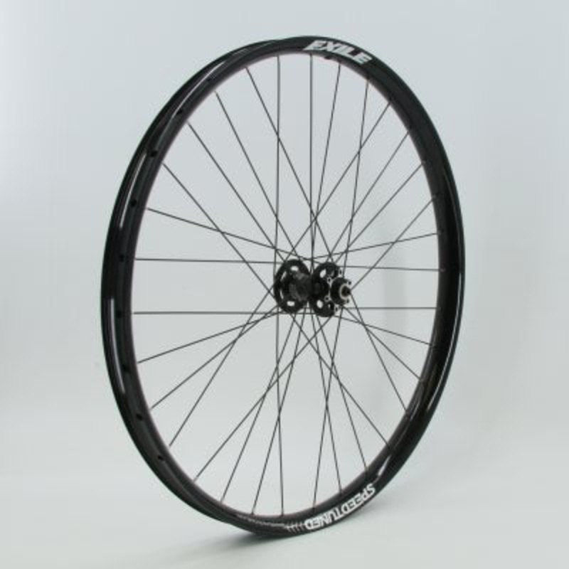 Ft Whl,27.5,Spd Tnd Tr36 Asym+ 32H Blk,Qr/15Ta,Tr,Dw,Spr 6 27.5/650B Alloy Wheels 650B House Wheels Wheels  27.5”