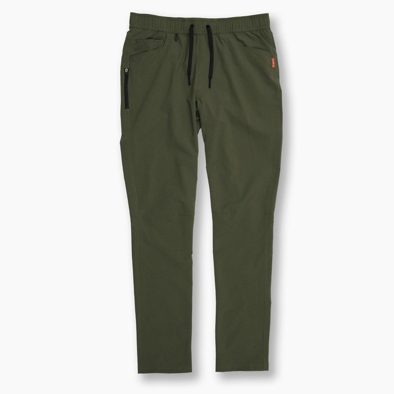 KETL Mtn Vent Lightweight Pants 34″ Inseam: Summer Hiking & Travel – Ultra-Breathable, Packable & Stretchy – Pine Men’s