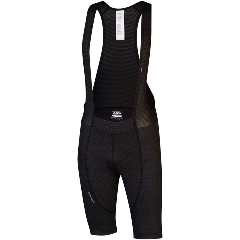 Louis Garneau Fit Sensor Texture Bib – Black – 2022