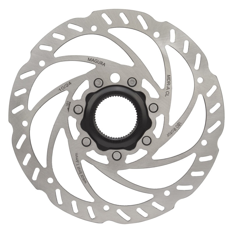 Magura MDR-A CL Disc Brake Rotor – 180mm Center Lock External Notch Lockring Only compatible MT A2 Brakes