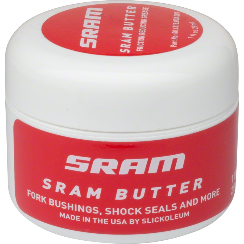 SRAM Butter Grease for Rock Shox Fork Service Pike Reverb & Hub Pawls 1oz Tub