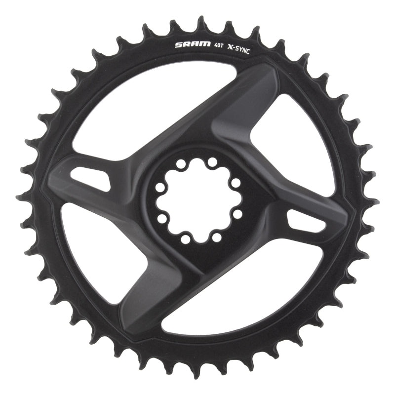 SRAM X-Sync Road Direct Mount Chainring Rival – 40t 12-Speed 8-Bolt Direct Mount BLK