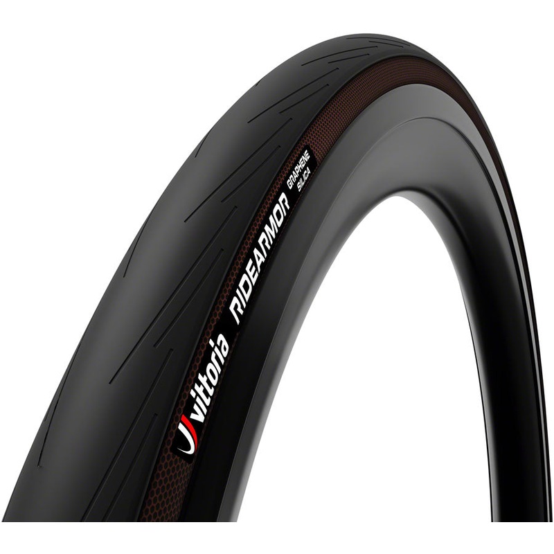 Vittoria Ride Armor Tire – 700 x 28, Tubeless, Folding, Black, Graphene + Silica, G2.0 11A00527