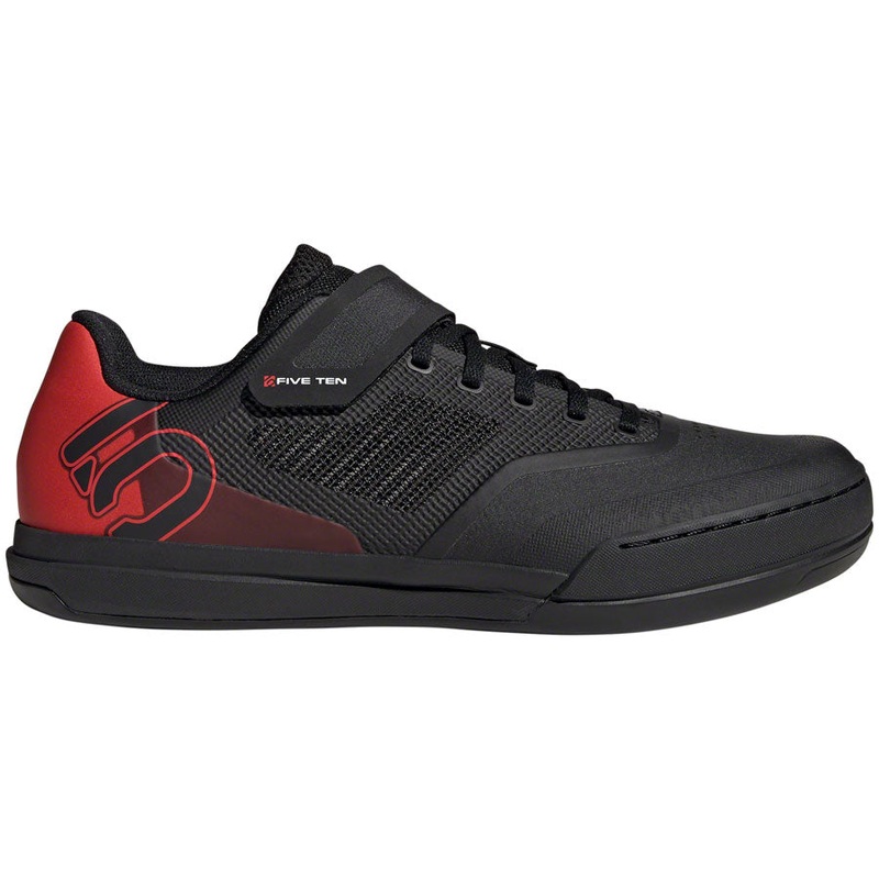 Five Ten Hellcat Pro Mountain Clipless Shoes – Mens Core BLK/Core BLK/Red 4.5