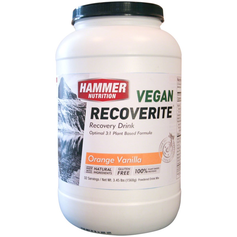Hammer Vegan Recoverite Drink Mix: Orange Vanilla 32 Servings