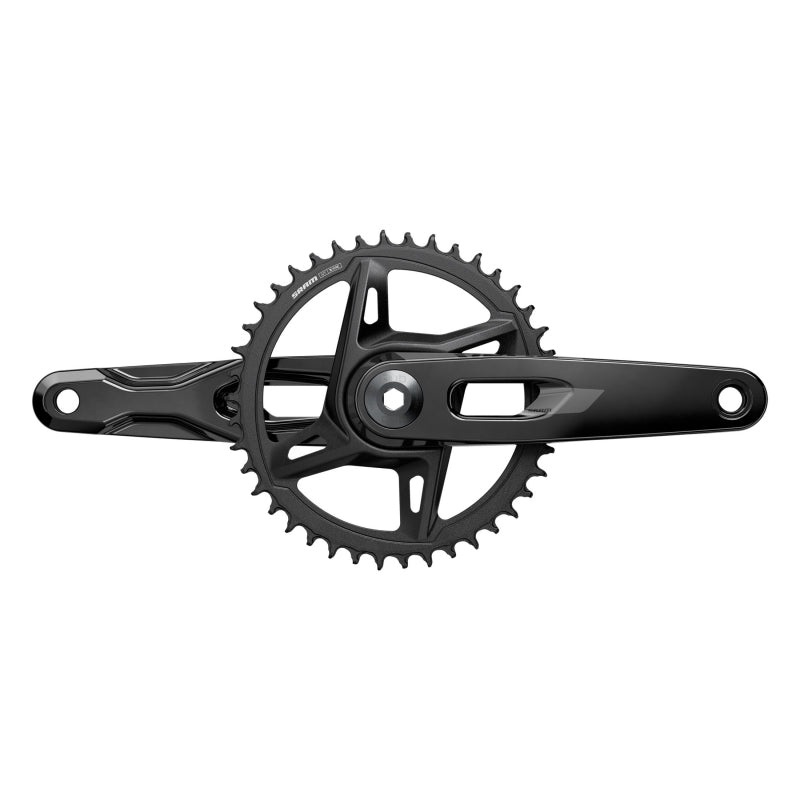 SRAM Rival 1x XPLR Wide Crankset – 170mm 12/13-Speed 42t 8-Bolt Direct Mount DUB Spindle BLK E1