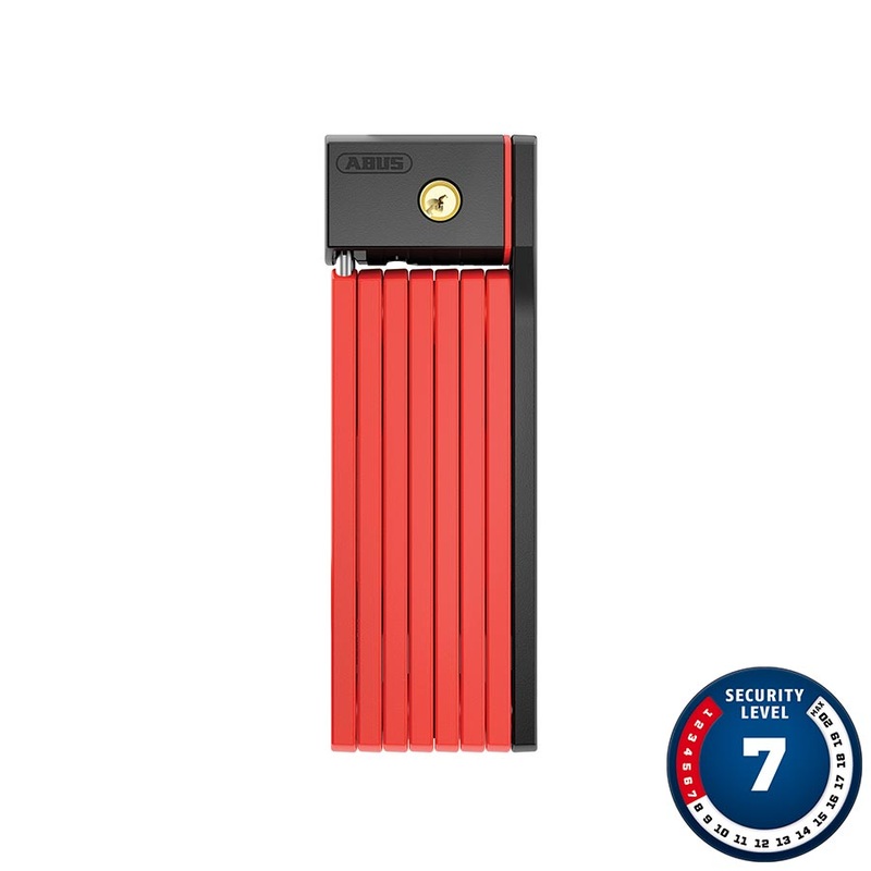 Abus Bordo Big uGrip 5700 Folding Lock Key 100cm 3.3 5mm Red
