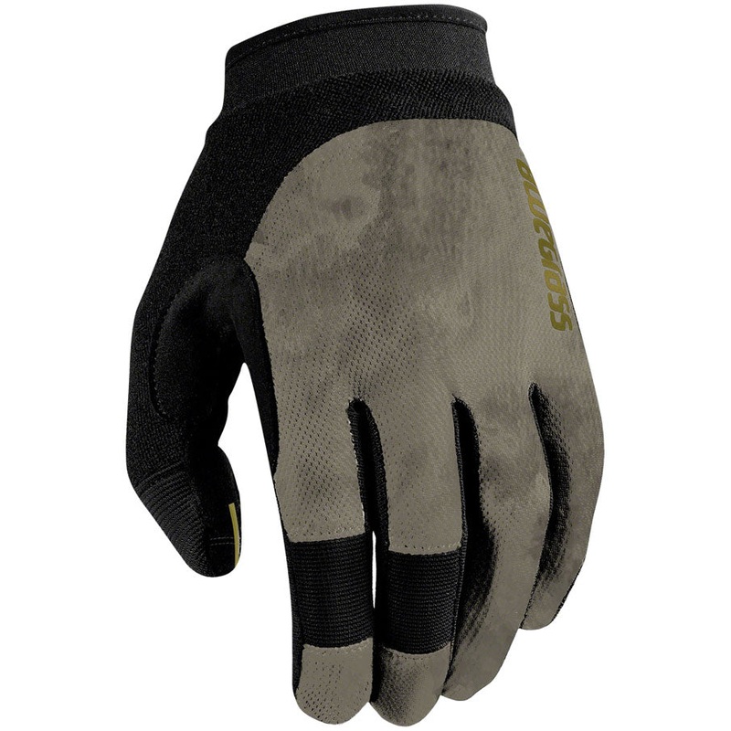 Bluegrass React Gloves – Gray Full Finger Medium