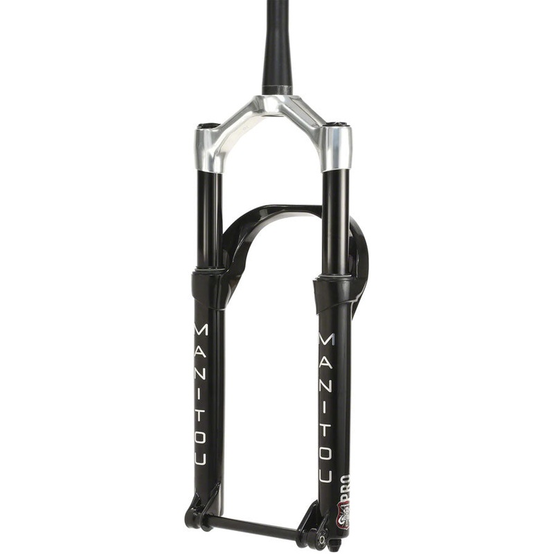 Manitou Mastodon Pro Suspension Fork – 26″ 100 mm 15 x 150 mm 44 mm Offset Matte BLK Standard Gen 3