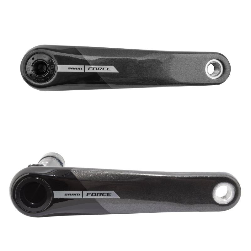 Force Crank Arm Assembly – 165mm 12-Speed 8-Bolt Direct Mount DUB Spindle Interface Iridescent Gray D2