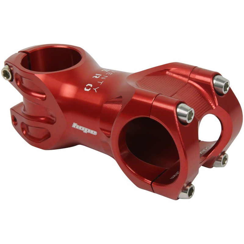Hope XC Stem – 70mm 31.8 Clamp +/-0 1 1/8″ Red