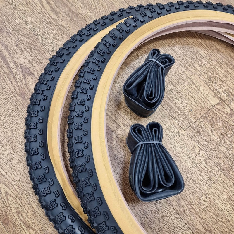 Kenda K50 Gumwall Comp III Tyre Pair with Tubes