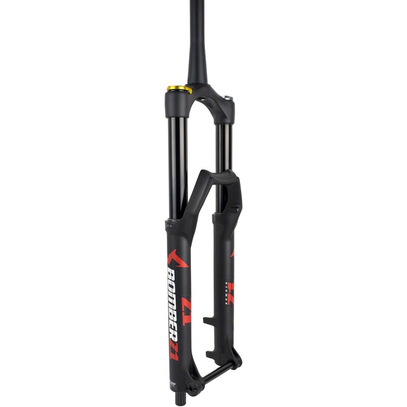 Marzocchi Bomber Z1 Coil Suspension Fork – 29″, 160 mm, 15 x 110 mm, 44 mm Offset, Black, GRIP, Sweep Adjust, Kabolt