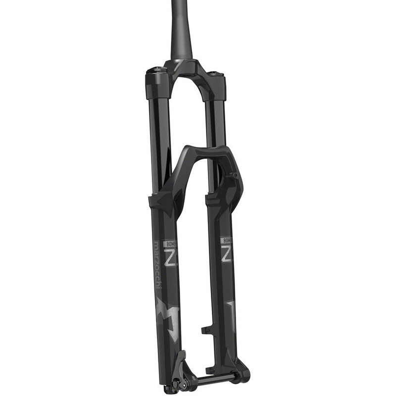 Marzocchi Bomber Z1 Suspension Fork – 27.5″ 160 mm 15QR x 110 44mm Offset RAIL Sweep-Adjust Shiny BLK