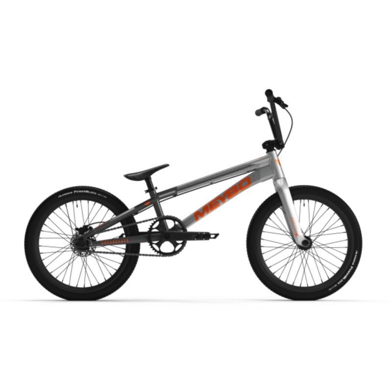 Meybo Superclass Pro 23 BMX Race Bike-Grey/Orange